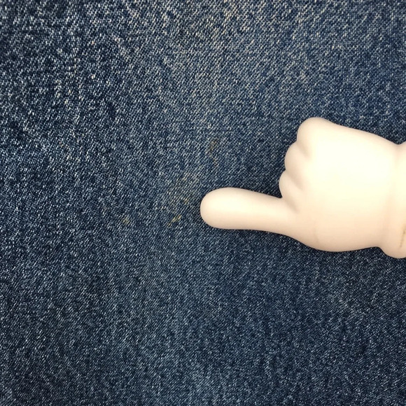 Lands End Mom Jeans Womens 10 Tapered Leg Medium Wash Cotton Denim - Picture 4 of 13